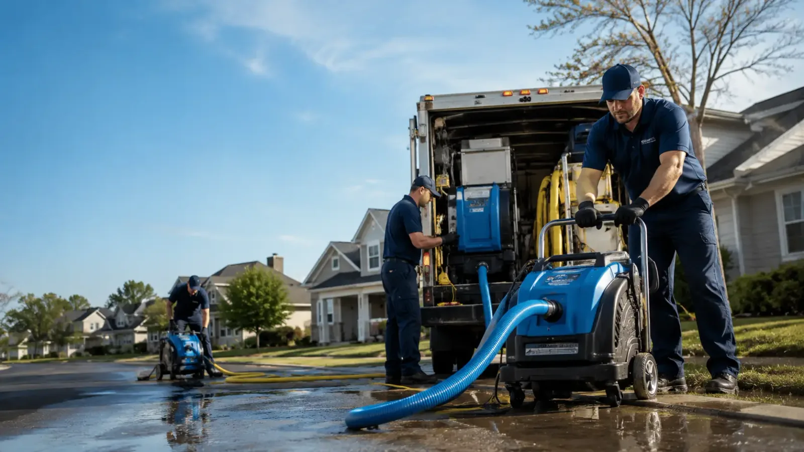 Flood Damage Cleanup in Victor, CA